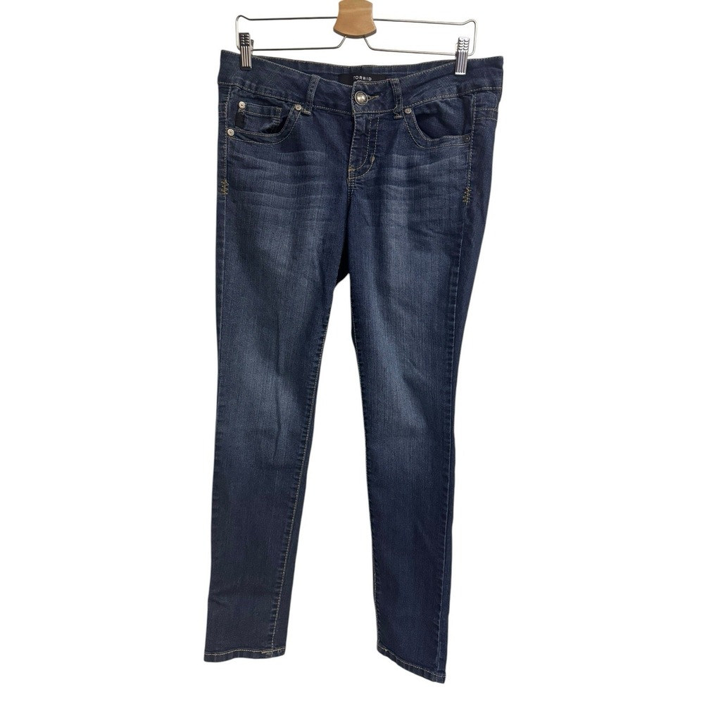 Torrid Jeans 14R Medium Skinny‎ Slim Stretchy Denim